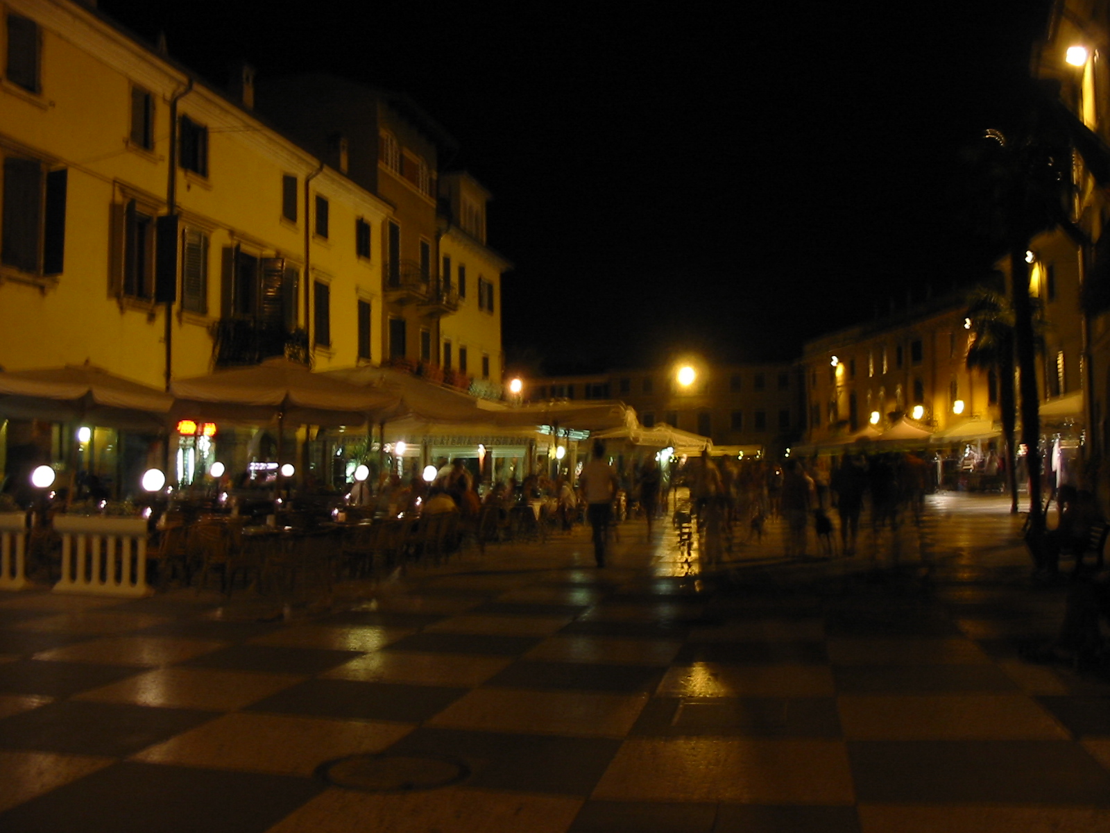 Abends am Marktplatz